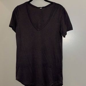 Lululemon Black Workout Shirt